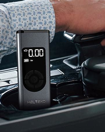 Helteko Portable Air Compressor Pump 150PSI 12V - Digital Tire Inflator ...