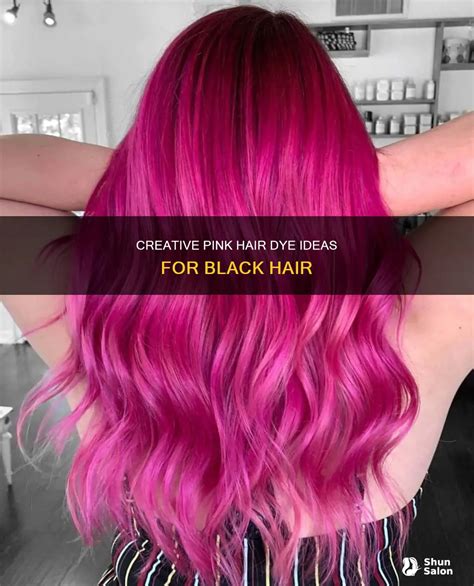 Creative Pink Hair Dye Ideas For Black Hair | ShunSalon