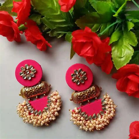 BUY FABRIC EARRINGS Online for Women