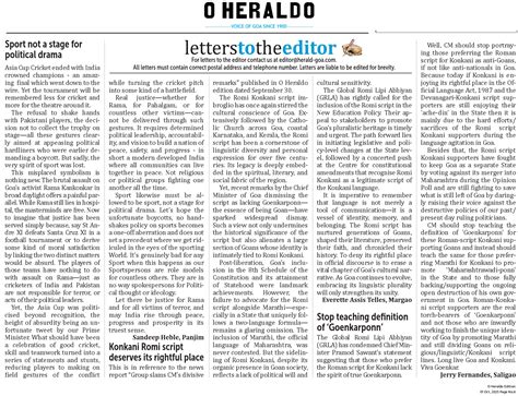 01-10-2025_006 - O Herald 01-10-2025 - oHeraldo: Daily News paper ...