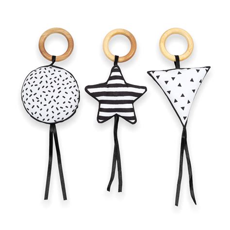 High Contrast Sensory Toys - Set of 3