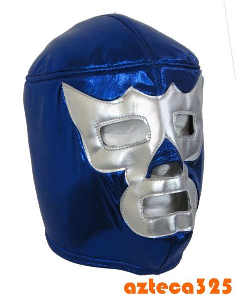 Buy Classic Lucha Libre Luchador Wrestling Mask El Santo Blue Demon ...