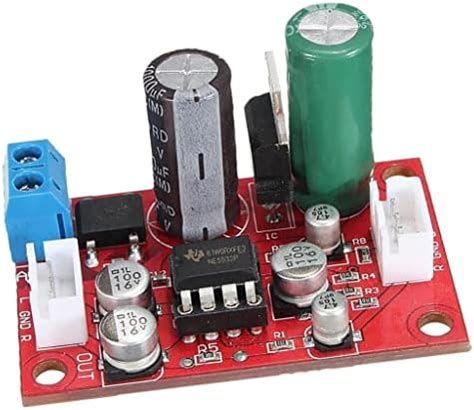 SECRET DESIRE NE5532 Dynamic Microphone Stereo Preamp Amplifier Board ...