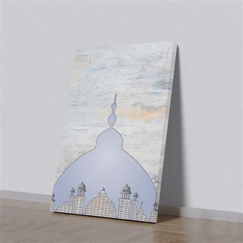 Majestic Dome Against Blue Sky Wall Painting – Nestroots