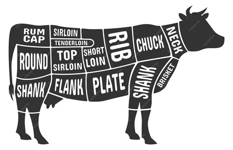 Beef Cattle Silhouette