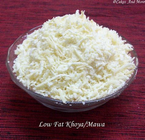 Cakes & More: Low Fat Khoya / Mawa