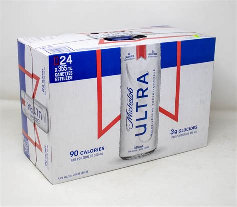 24 PACK OF MICHELOB ULTRA LOW CALORIE BEER 355ML