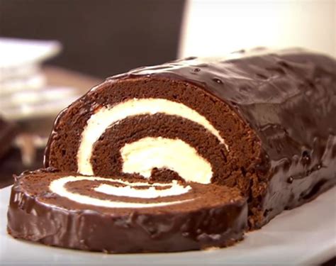 chocolate swiss roll cake recipe