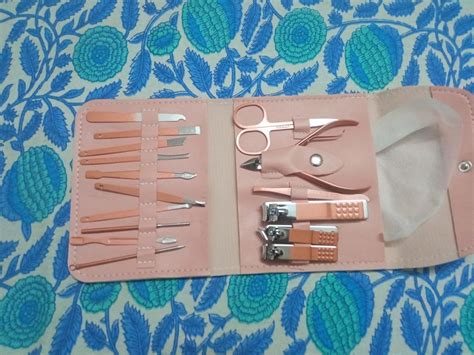 Buy Gleva 18 Pieces Stainless Steel Manicure Kit, Nail Cutter Set ...
