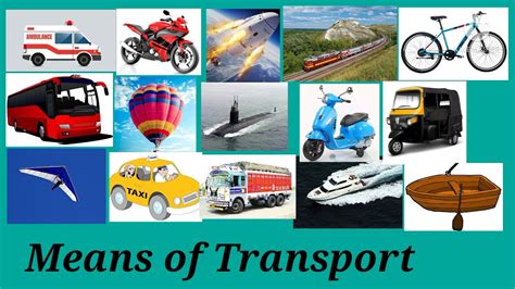 Forms of Transportation 的图像结果