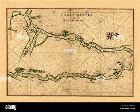 Hudson River Usa Map
