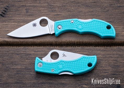 Spyderco: Endura 4 - Teal FRN - CPM-S30V - C10FPTLS30V