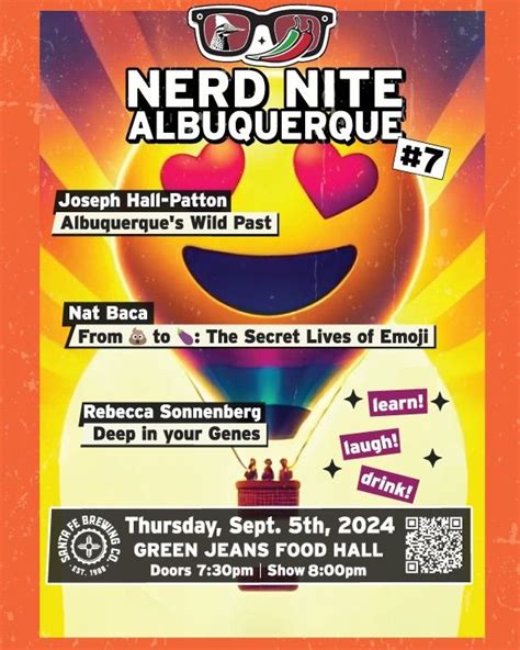 Nerd Nite Albuquerque #7: ABQs Wild Past, The Secret Lives of Emoji ...