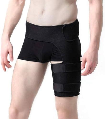 Buy Optifit® Hip Thigh Support Brace Groin Compression Wrap for Men ...