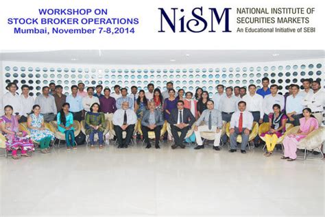 Program on “Stock Broker Operations” - National Institute of Securities ...