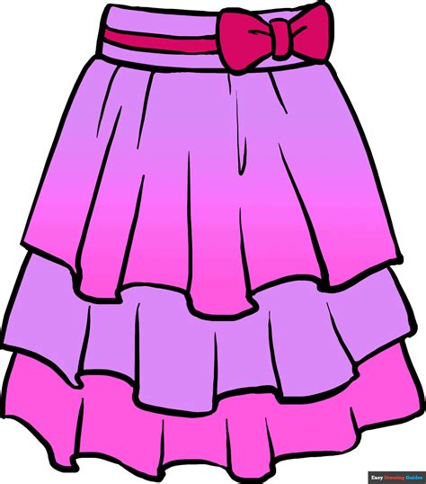How to Draw a Skirt | How to draw skirt, Skirts for kids, Skirts
