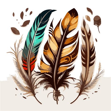 Indian Feather Clipart Head Dress Svg Ceremonial Tribal Silhouette