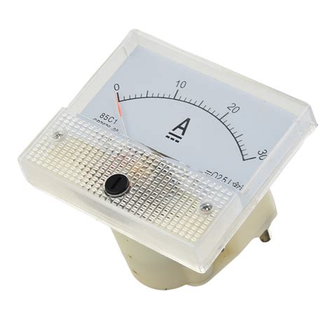DC 30A Analog Panel AMP Current Meter And Current | Ubuy India