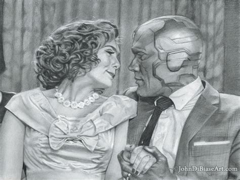 Image result for Wanda Vision Drawing