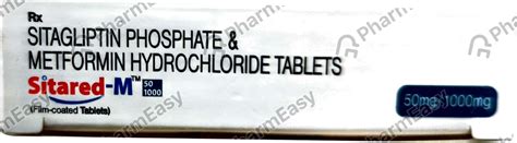 Sitared M 50/1000mg Strip Of 15 Tablets: Uses, Side Effects, Price ...