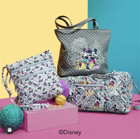 Disney Mickey Mouse Piccadilly Paisley Vera Bradley Collection — EXTRA ...