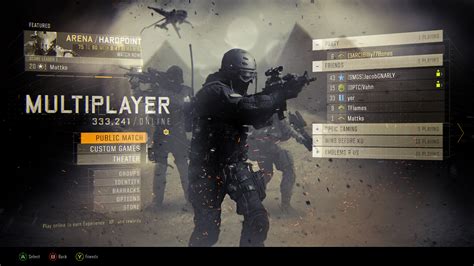 Image result for Bo3 Menu