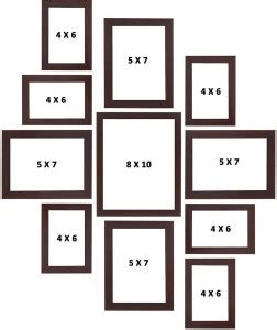 CDM Wood Wall Photo Frame Price in India - Buy CDM Wood Wall Photo ...