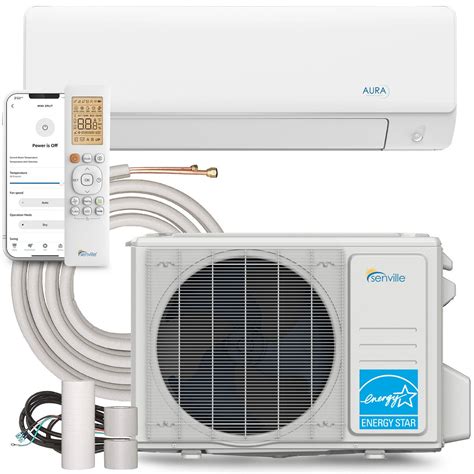 9000 BTU Mini Split Air Conditioner / Heat Pump - SENA/09HF | WallMountAC