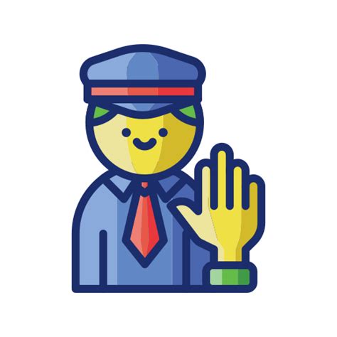 Customs Flaticons Lineal Color icon | Freepik