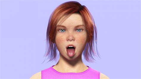 Jesyka - Girl 3D Model by khaloui