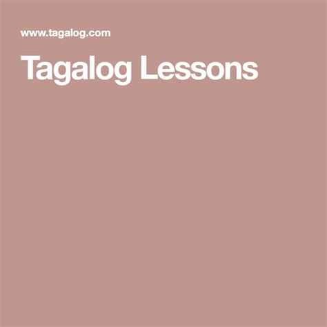 Image result for Tutorial Tagalog