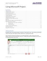 Image result for MS Project PDF
