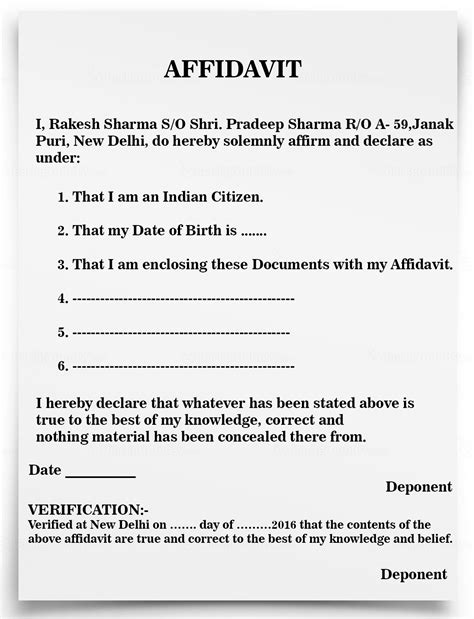 What is an Affidavit and How to Make it? - eDrafter.in