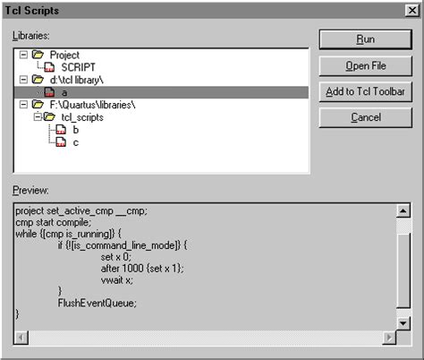 Tcl Script 的图像结果