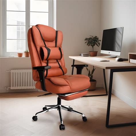 Kepler Brooks Italia Pro High Back Leatherette Ergosmart Office Chair