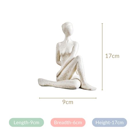 Spinal Twist Yoga Pose Showpiece Online - Premium Decor Object | Nestasia