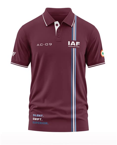 IAF AC-09 Polo Collar T-Shirt – Warriorworld