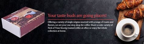 Nick of Time Chicory Blend Coffee K-Cups-Pods-Single Serve 100% Arabica ...