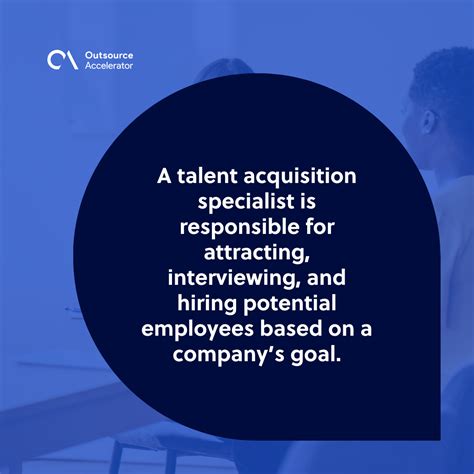 What to look for in a talent acquisition specialist | Outsource Accelerator