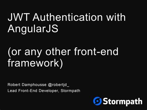 Image result for Angular Authentication with JWT Token without Database