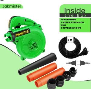 Jakmister 600 W HOME BLOWER DUST CLEANER VACUUM + 6 METER WIRE + 2 ...
