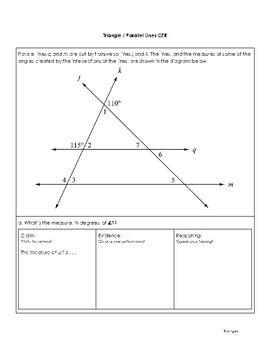Triangles Full Chapter (Triangle Angle Sum/Exterior Angle Theorem) by Ms W