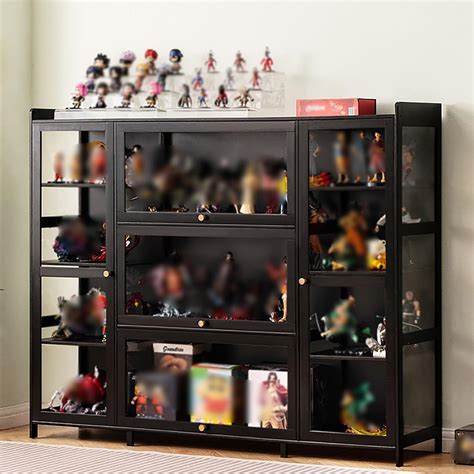 DKPLOE Display Cabinet with Acrylic Doors Living Room India | Ubuy