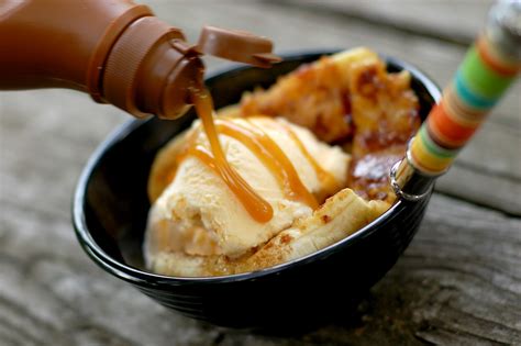 Grilled Banana Sundaes - A Kitchen Addiction