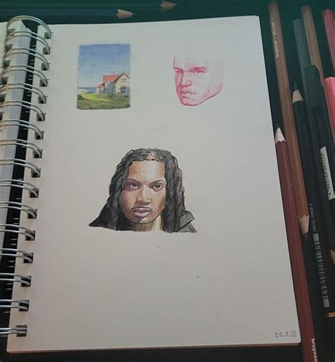 playboi carti mugshot, me, colored pencils, 2023 : r/Art