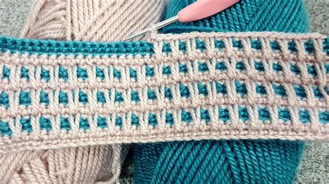 Image result for How to Crochet a Two Color Pattern