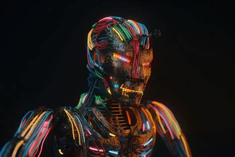 Neon Green Robot Machine 的图像结果