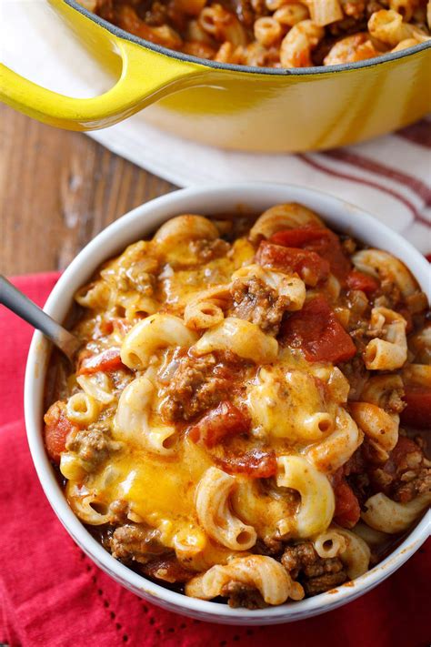 Easy Ground Beef Goulash Recipe