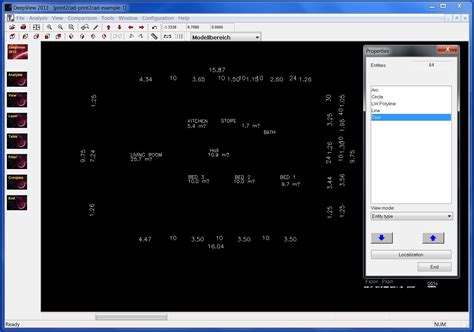 DXF File Viewer 的图像结果