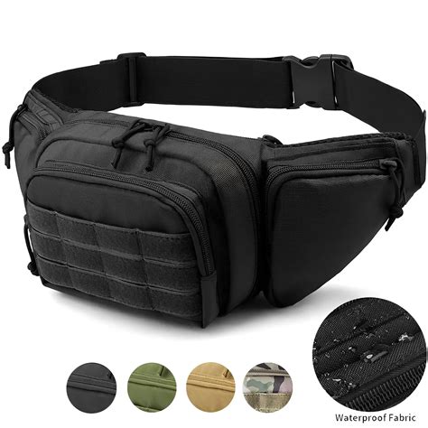 Tactical-Multi-function-Waist-Pack-Fanny-Packs-for-Men-Nylon-Shoulder ...